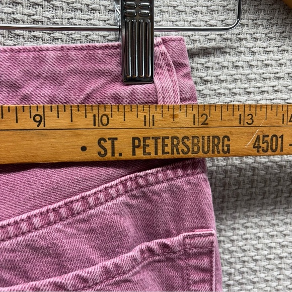 PacSun Womens Jeans Size 23 Pink 90s Boyfriend Hi Rise Relaxed Summer Barbiecore - Picture 5 of 7